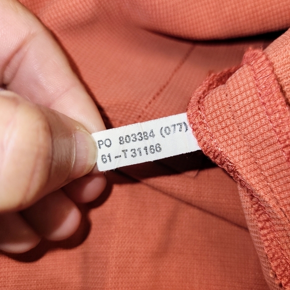 Tommy Bahama 100% Silk Shirt Coconuts Button Down In Coral Size L - Picture 9 of 16